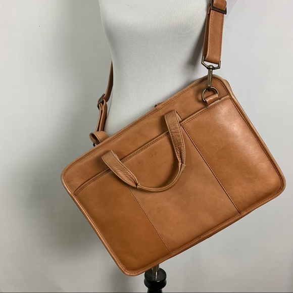 Claire Chase Message bag Leather Tan - Picture 3 of 10